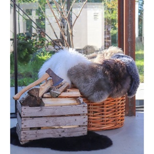 Blana decorativa de miel, Maro deschis, 85x50x5 cm