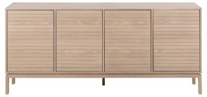 Bufet Linley, Alb, 80x180x40 cm - Img 6