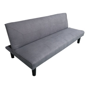 Canapea extensibila Kedran, Gri inchis, 75.5x166x70 cm - Img 2