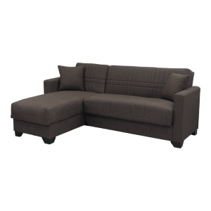 Coltar extensibil reversibil, Stashio, Maro, 202x143x84 cm - Img 4