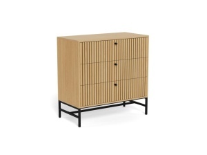 Comoda Albany, Natural, 80.4x80.6x40 cm - Img 5