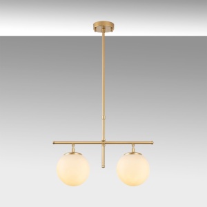 Csillár Roe, arany, 52x15x76 cm - Img 3