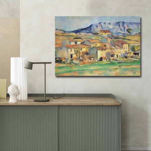 Festmény Ars Nova, Multicolor, 70x100x3 cm