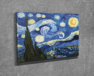 Festmény DC237, többszínű, 30x40x3 cm