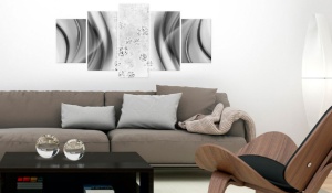 Festmény Diamonds Waves, 100x50 cm - Img 2