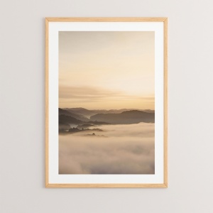 Festmény, Montagna, többszínű, 33x1.5x48 cm