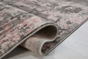 Futószőnyeg, Wonderlust, Flair Rugs, szürke/rózsaszín, 80X300 cm - Img 3