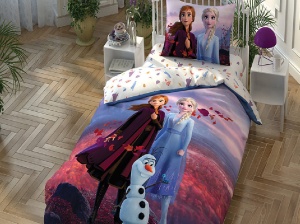 Gyerek ágyneműhuzat, Frozen 2 Autumn, 100% pamut
