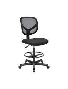 Irodai szék Songmics, fekete, OBN15BK, 60x60x117 cm