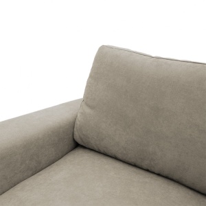Jobbos sarokkanapé, Belle, bézs, 236x164x88 cm - Img 7