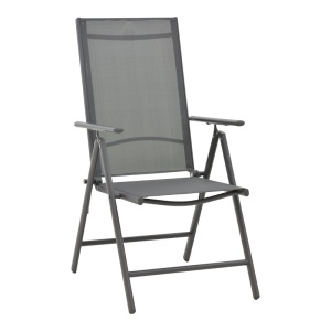 Kerti szék Candor, szürke, 65x56x106 cm