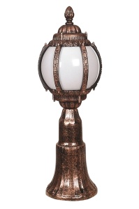 Kültéri fali lámpa, KOP, barna, 60x26 cm