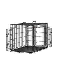 Kutya ketrec, Feandrea, PPD024B01, fekete, 61 x 43 x 50 cm