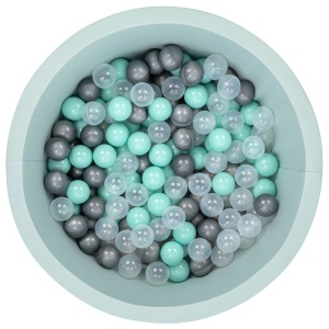 Labdamedence, Bubble Pops v7, menta, 85x85x30 cm - Img 2