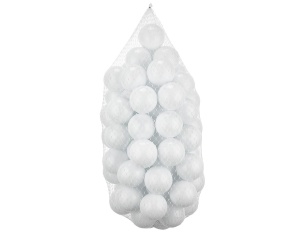 Labdamedence és labdák szettje, Bubble Pops 150, szürke, 85x85x30 cm - Img 5