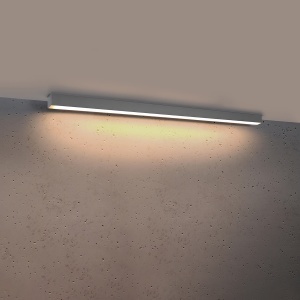 LED-es csillár, Pinne, 3000K, szürke, 118x6x6 cm - Img 3