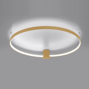 LED-es csillár, Rio, 4000K, arany, 55x62x12.5 cm - Img 5