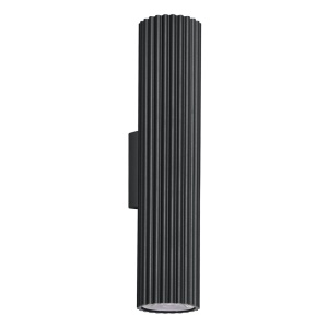 LED fali lámpa, Ivar, 4000K, fekete, 6.4x8.4x30 cm