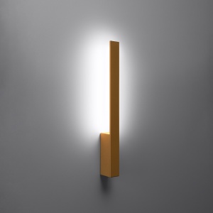 LED fali lámpa, Lahti, 4000K, arany, 4x6.5x50 cm - Img 3