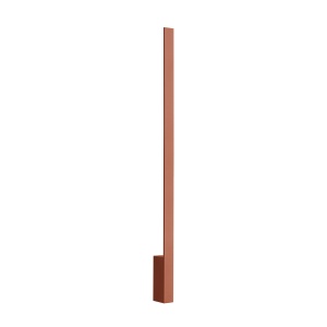 LED fali lámpa, Lahti 90, 3000K, piros, 4x6.5x90 cm