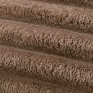 Lenjerie cocolino cu Elastic 180x200 Liny V13 Dark Beige (Cocolino) - Img 4