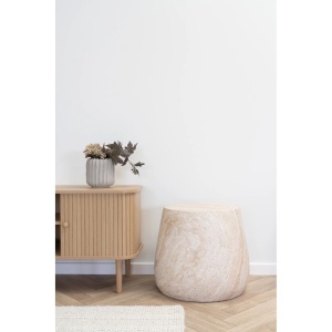 Masuta laterala Bonn, Natural, 47.5x47.5x41 cm - Img 3