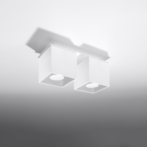 Mennyezeti lámpa, Quad, fehér, 26x11x12 cm - Img 2