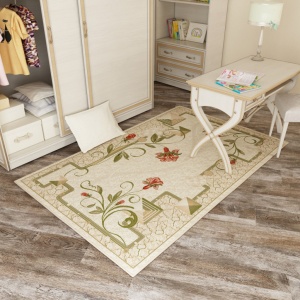 Modern szőnyeg, Lotos 587, krém / bézs, 1800 g/m², 160x230 cm