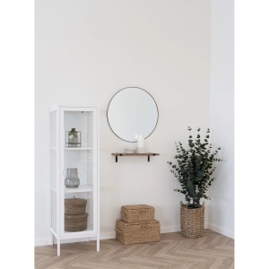 Oglinda de perete Jersey, Negru, 60x60x0.5 cm - Img 2