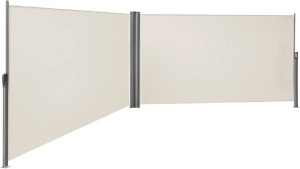 Oldalsó napellenző, Songmics, bézs, 160 x 600 cm