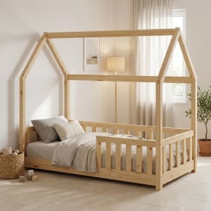 Pat montessori, Bambie, Pako, Natural 77x145x136 cm - Img 2