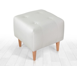 Puff Galila, bézs, 44x30 cm