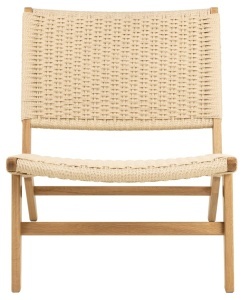 Scaun Carson, Alb, 72x64x79 cm - Img 8