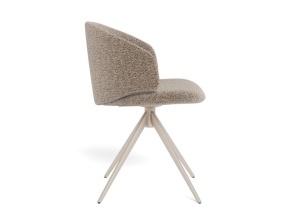 Scaun dining Ella, Gri, 78x53x54 cm - Img 6