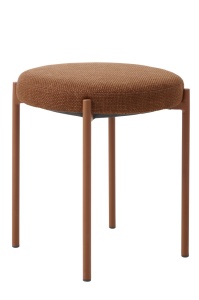 Scaun dining fara spatar PELICAN, Maro, 44x48x44 cm - Img 4