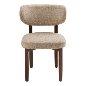 Scaun dining Recco, Maro deschis, 57x53x79 cm - Img 4