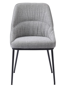 Scaun MERIDIAN, Gri inchis, 59x85x52 cm - Img 3