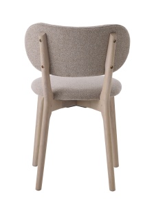 Scaun STILO, Stejar Alb, 54x80x49 cm - Img 4