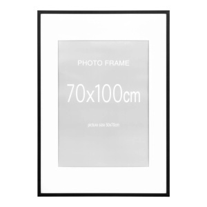 Set 15 piese Rame foto Marbella, Negru, 73x30x103 cm - Img 4