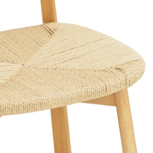 Szék, Clareta, tölgy, 53x55x79 cm - Img 8