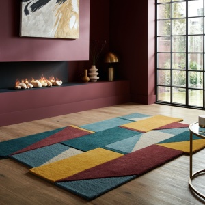 Szőnyeg, Abstract Shuffle, Flair Rugs, többszínű, 120X180 cm
