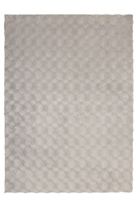 Szőnyeg Diamond Cut, szürke, 80x150 cm