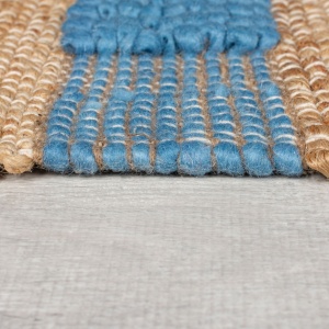 Szőnyeg, Flair Rugs, Medina, kék, juta, 120x170 cm - Img 3
