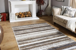 Szőnyeg, Mondo, B5EBE modell, bézs/barna, 2280 g/m², 120x170 cm
