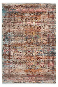 Szőnyeg My Inca, piros, 80x150 cm