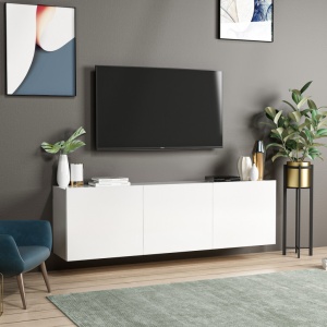 TV-szekrény, Fehér - Img 3