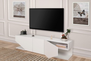 TV-szekrény, Inci, Fehér - Img 4