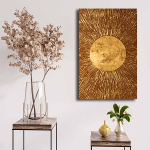Vászonkép 4570NISC-023, Arany, 45x70 cm