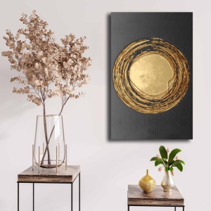 Vászonkép, 4570NISC-024, arany, 45x70 cm