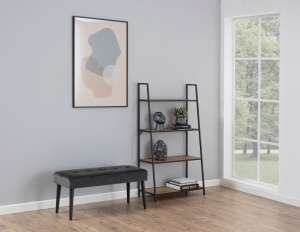Banca Glory, Gri, 45x95x38 cm